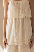 FLORAL TIERED LACE MIDI DRESS [Pre-order May 5th]